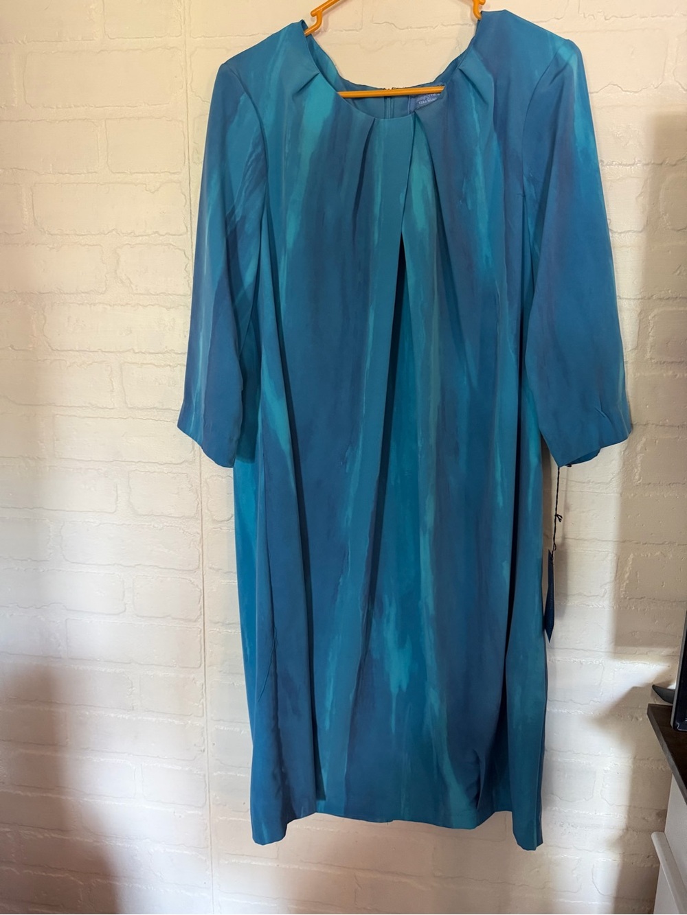 Simply Vera Vera Wang Blue Bubble Dress